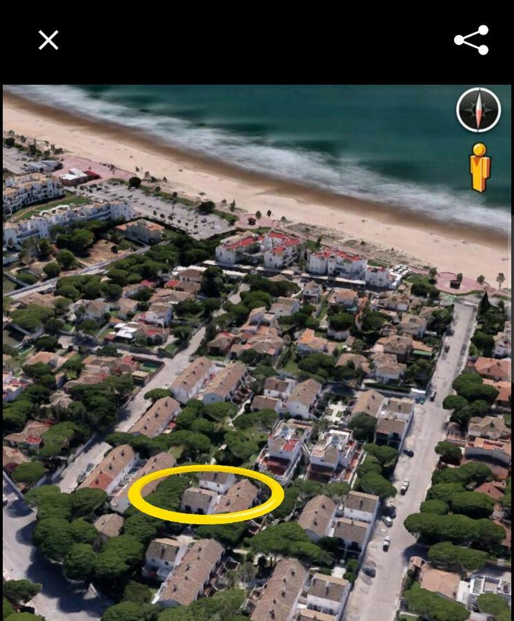شقة Adosado En Playa De La Barrosa, Casa Carlota شيكلانا دي لا فرونتيرا المظهر الخارجي الصورة